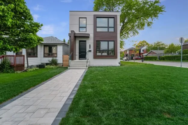 Front View of 210 Cedric Ave | Residential Architects in Toronto